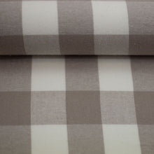Lataa kuva Galleria-katseluun, RUUTUFLANELLI, SAND