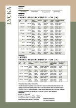 Lataa kuva Galleria-katseluun, CUT & SEW PATTERNS: LYCKA NAISTEN JA LASTEN LEGGINGSKAAVAT