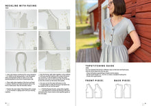 Lataa kuva Galleria-katseluun, CUT & SEW PATTERNS: HELMI NAISTEN MEKKO, HAME JA YLÄOSA