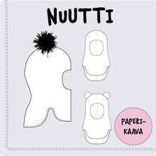 Lataa kuva Galleria-katseluun, KAAVASTUDIO AINOA: NUUTTI-KYPÄRÄLAKKI, koot 40-58