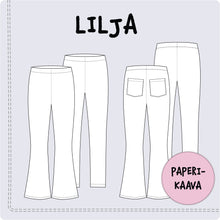 Lataa kuva Galleria-katseluun, KAAVASTUDIO AINOA: LILJA HOUSUT 104-164 CM