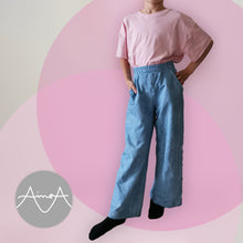 Lataa kuva Galleria-katseluun, KAAVASTUDIO AINOA: EBBA-COLLEGEHOUSUT, KOOT 104-164 CM