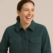 Lataa kuva Galleria-katseluun, JOUSTAVA VAKOSAMETTI, PETROL GREEN