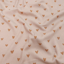 Lataa kuva Galleria-katseluun, RIBBITRIKOO: TINY HEARTS, NUDE PINK
