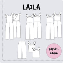 Lataa kuva Galleria-katseluun, KAAVASTUDIO AINOA: LASTEN LAILA-HAALARI, koot 92-164