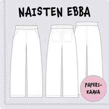 Lataa kuva Galleria-katseluun, KAAVASTUDIO AINOA: NAISTEN EBBA HOUSUT, KOOT 32-54