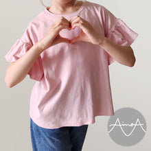 Lataa kuva Galleria-katseluun, KAAVASTUDIO AINOA: BELLA LASTEN OVERSIZE T-PAITA, koot 98-164