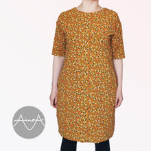 Lataa kuva Galleria-katseluun, KAAVASTUDIO AINOA: TAINI-trikoomekko, koot 32-54