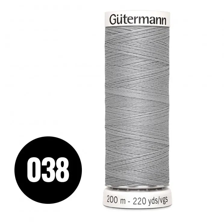 GÜTERMANN OMPELULANKA, LIGHT GREY 38, 200 m