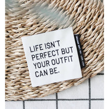 Lataa kuva Galleria-katseluun, ISO OMPELUMERKKI *life isn't perfect*
