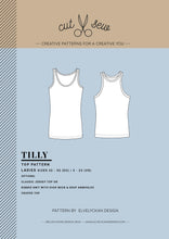 Lataa kuva Galleria-katseluun, CUT &amp; SEW PATTERNS: TILLY NAISTEN TOPPI
