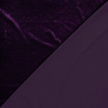 Lataa kuva Galleria-katseluun, JOUSTAVA SAMETTI, PURPLE
