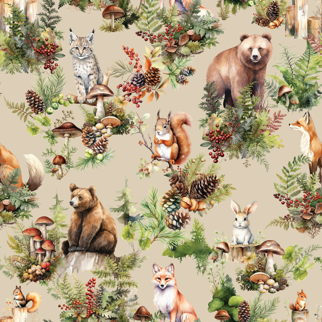 LUOMUJOUSTOCOLLEGE: METSÄSSÄ, BEIGE