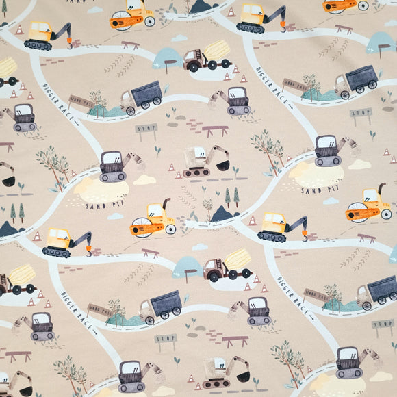 JOUSTOCOLLEGE DIGGERLAND, LÄMMIN BEIGE