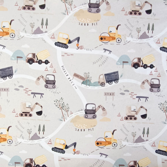 TRIKOO DIGGERLAND, LIGHT GREY