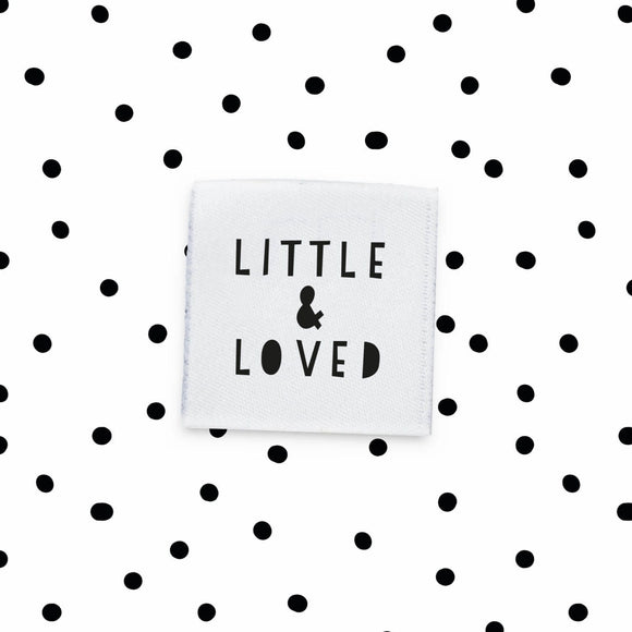 OMPELUMERKKI *LITTLE AND LOVED* (4kpl/pkt)