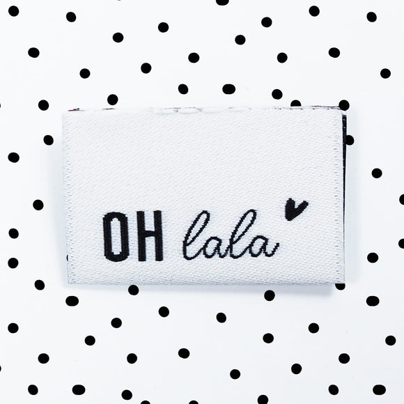 OMPELUMERKKI *OH LALA* (4kpl/pkt)