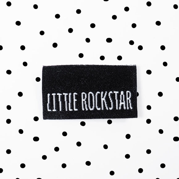 OMPELUMERKKI *LITTLE ROCKSTAR* (4kpl/pkt)