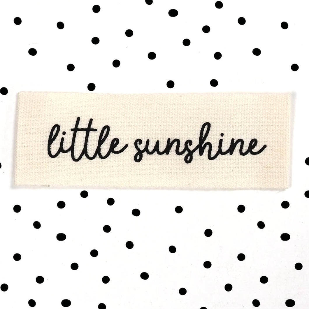 OMPELUMERKKI *LITTLE SUNSHINE* (4kpl/pkt)