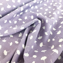 Lataa kuva Galleria-katseluun, BAMBUPOPLIINI VIUHKAKUKAT, DUSTY LILAC
