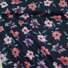 Lataa kuva Galleria-katseluun, PUUVILLA-VISKOOSI: SUSANNA, NAVY
