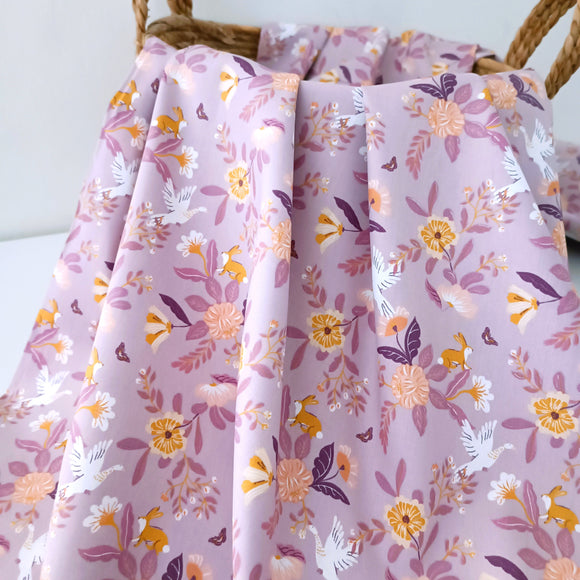 PUUVILLA HELMI, LILA, 2,5m pala