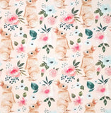 TRIKOO BUNNY FLORAL, BLUSH extraleveä