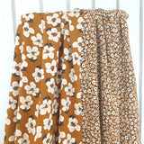 VISKOOSI FLORA, GOLDEN BROWN
