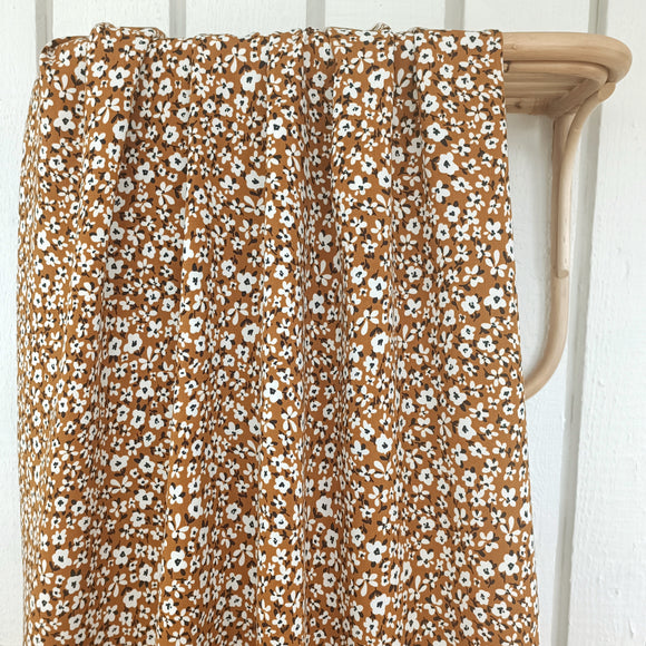 VISKOOSI MILLION FLOWERS, GOLDEN BROWN