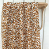 VISKOOSI MILLION FLOWERS, GOLDEN BROWN