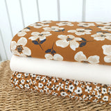 VISKOOSI FLORA, GOLDEN BROWN