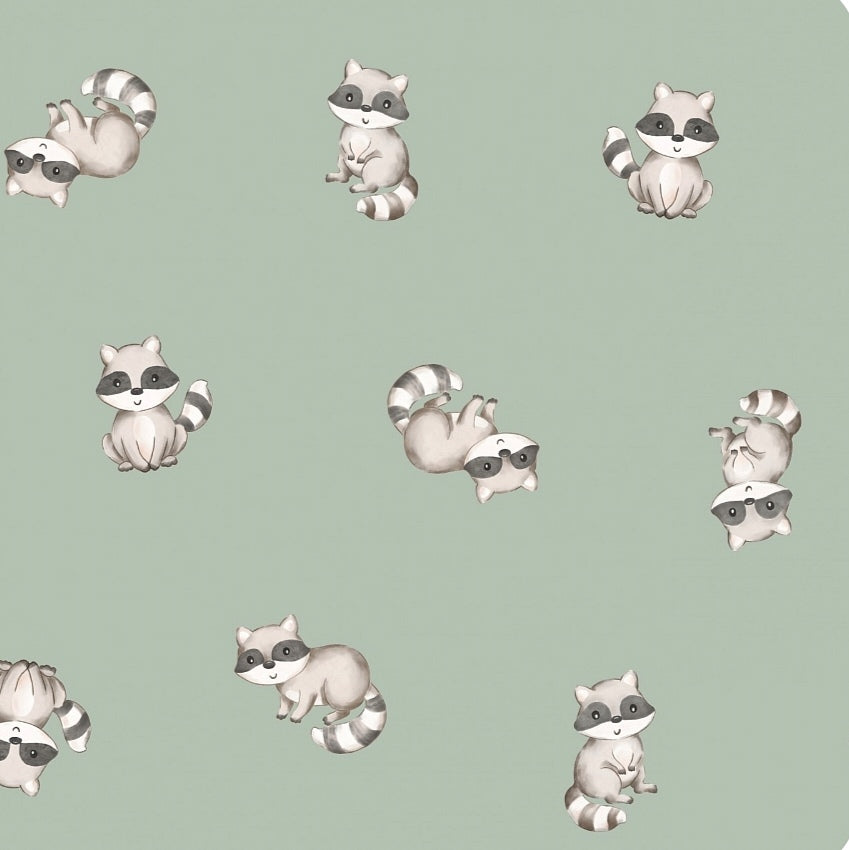 RIBBITRIKOO: PIKKU PESUKARHUT, DUSTY MINT