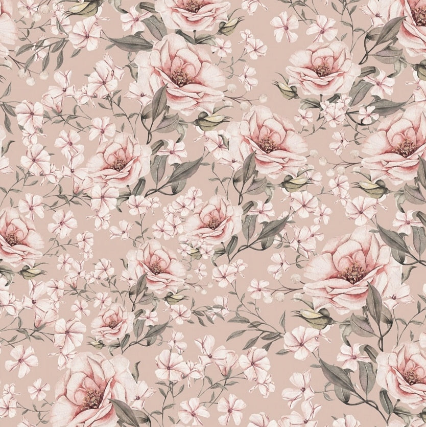 RIBBITRIKOO: GARDEN OF ROSES, LATTE