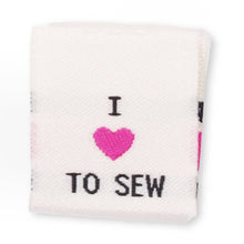 Lataa kuva Galleria-katseluun, OMPELUMERKKI *I 🩷 to sew*
