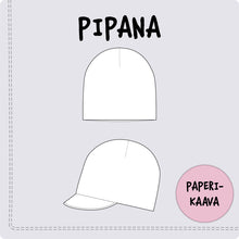 Lataa kuva Galleria-katseluun, KAAVASTUDIO AINOA: PIPANA PIPO JA LIPPAPIPO KOOT: 40-59 CM
