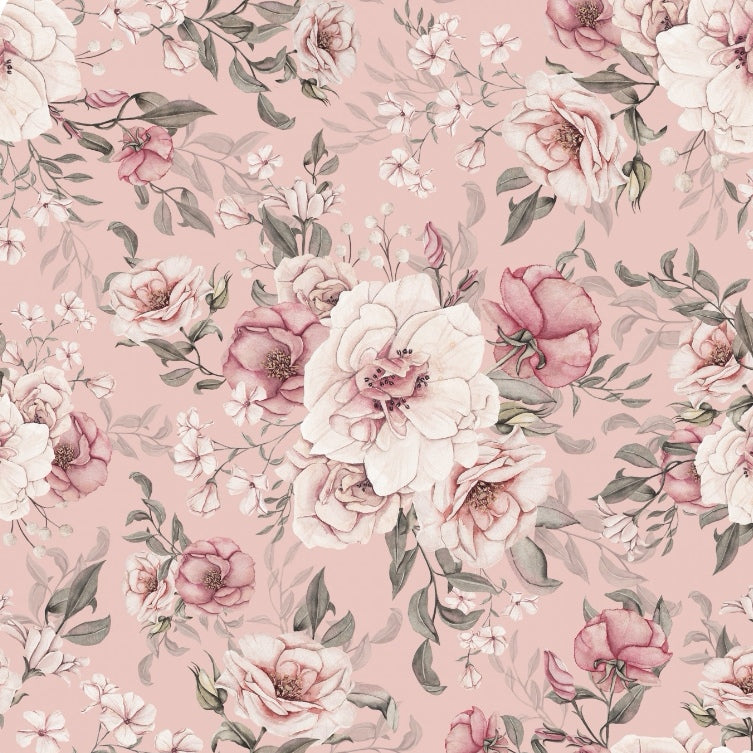 RIBBITRIKOO SUMMER FLOWERS, PINK *Tulossa lisää!