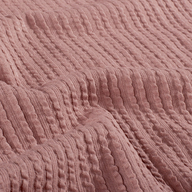 KUVIONEULOTTU RIBBI, ROSY MAUVE