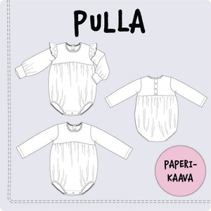 KAAVASTUDIO AINOA: PULLA-ROMPER 56-98 cm