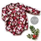 KAAVASTUDIO AINOA: PULLA-ROMPER 56-98 cm