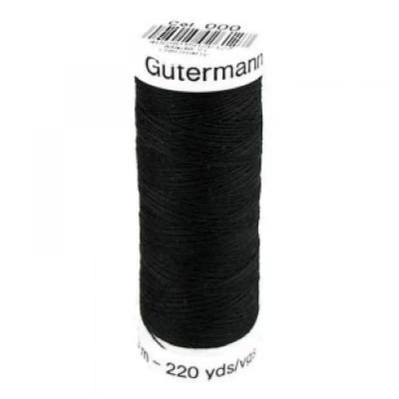 GÜTERMANN OMPELULANKA, MUSTA 000, 200 m