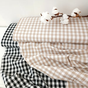 RUUTUPUUVILLA, BEIGE, 100 cm pala
