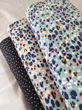 PUUVILLA-MODAALITRIKOO ANIMAL SKIN, VAALEA HIEKKA, 60 cm pala