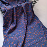 VISKOOSI SMALL STRIPES, DARK PURPLE