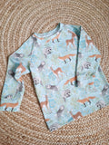 TRIKOO FAMILY FABRICS, SPRING WOODLAND AZURE