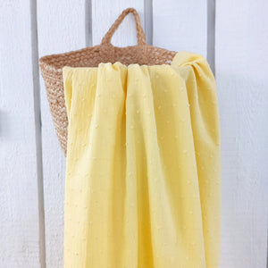 PUUVILLAKANGAS DOTTY, SOFT YELLOW