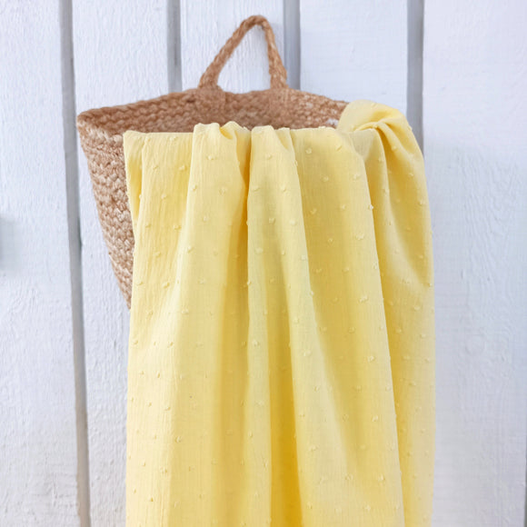 PUUVILLAKANGAS DOTTY, SOFT YELLOW